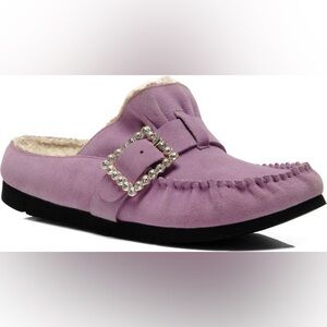 Free People Genuine Shearling Mule